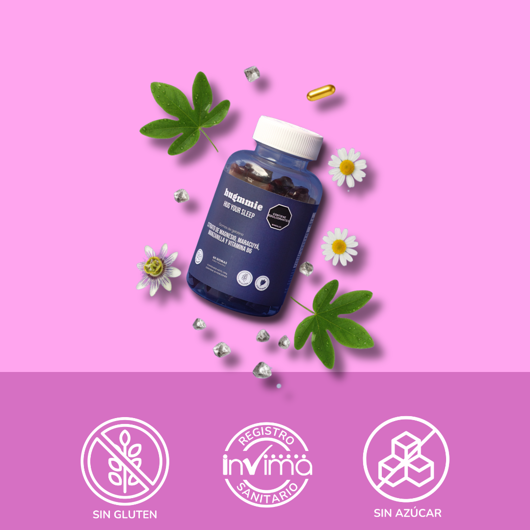 Gomitas de Citrato de Magnesio, Passiflora, Manzanilla y Vitamina B6